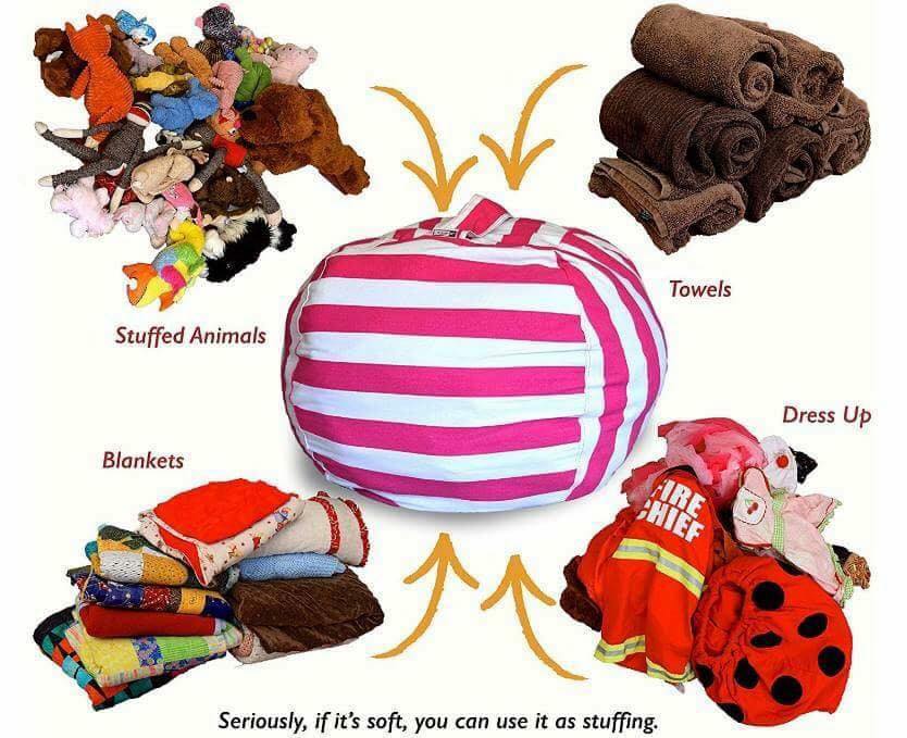 ถุงเก็บของเล่นอเนกประสงค์