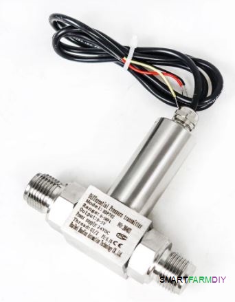 Modbus Pressure Sensor 485 24VDC