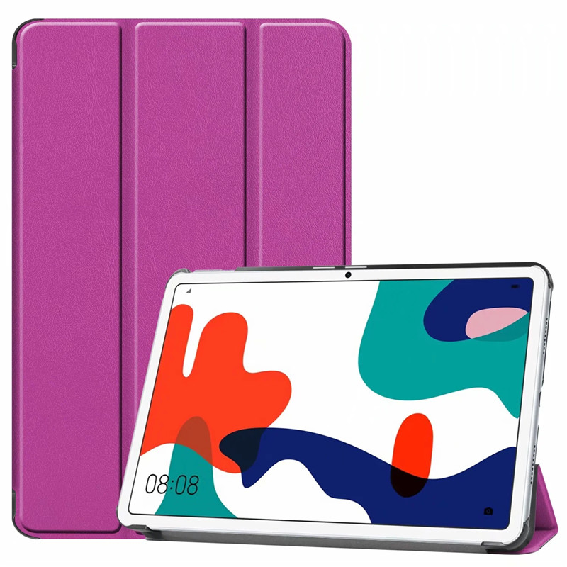 เคส Huawei MatePad 10.4 นิ้ว(2020) #เคสฝาพับหนัง PU แบบ 3 พับ Tri-fold Stand Leather Smart Tablet