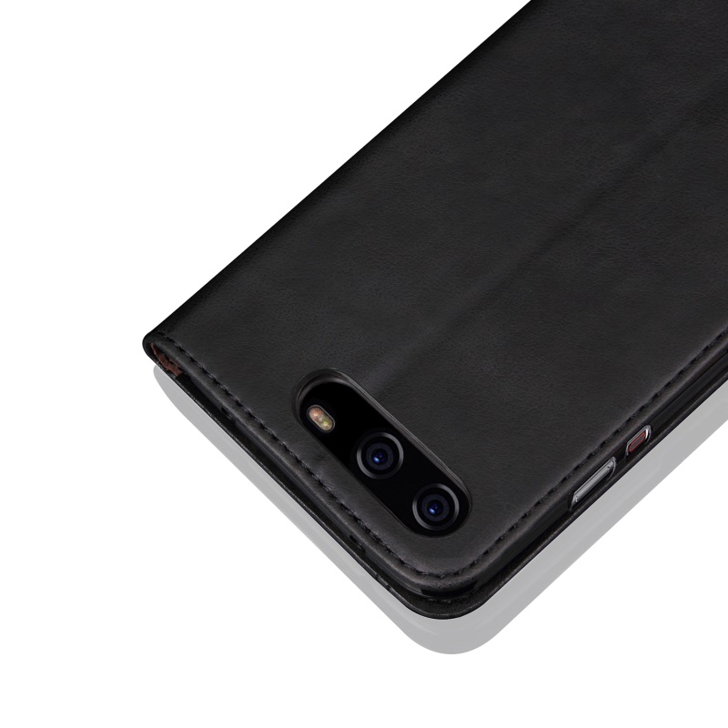 เคสฝาพับ Huawei P10 Plus กระเป๋าสตางค์แบบ Retro Crazy Horse Auto-absorbed