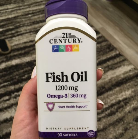 21st Century® Fish Oil Maximum Strength 1200mg 90 Softgels น้ำมันปลา