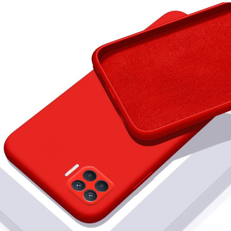 เคส OPPO A93 #เคสฝาหลังซิลิโคนนิ่ม Liquid Silicone Back Case