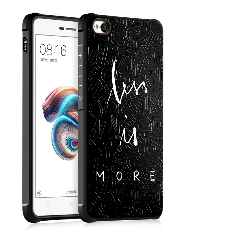 เคสXiaomi Redmi 5A #เคสฝาหลังกันกระแทกพิมพ์ลายนูน