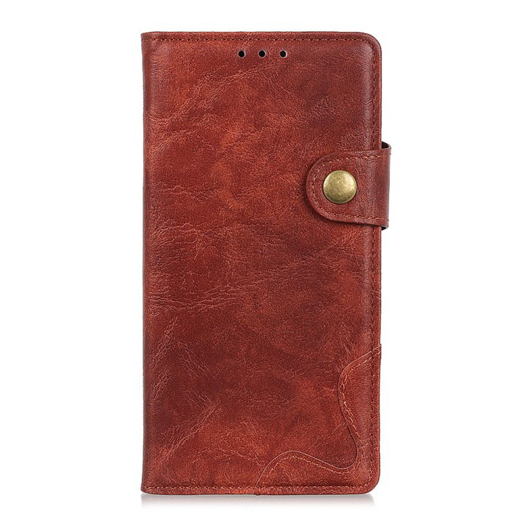 Case Huawei Y9 Prime 2019 #เคสฝาพับหนัง PU ผิวหนังม้า S-shape Crazy Horse Texture Wallet Leather