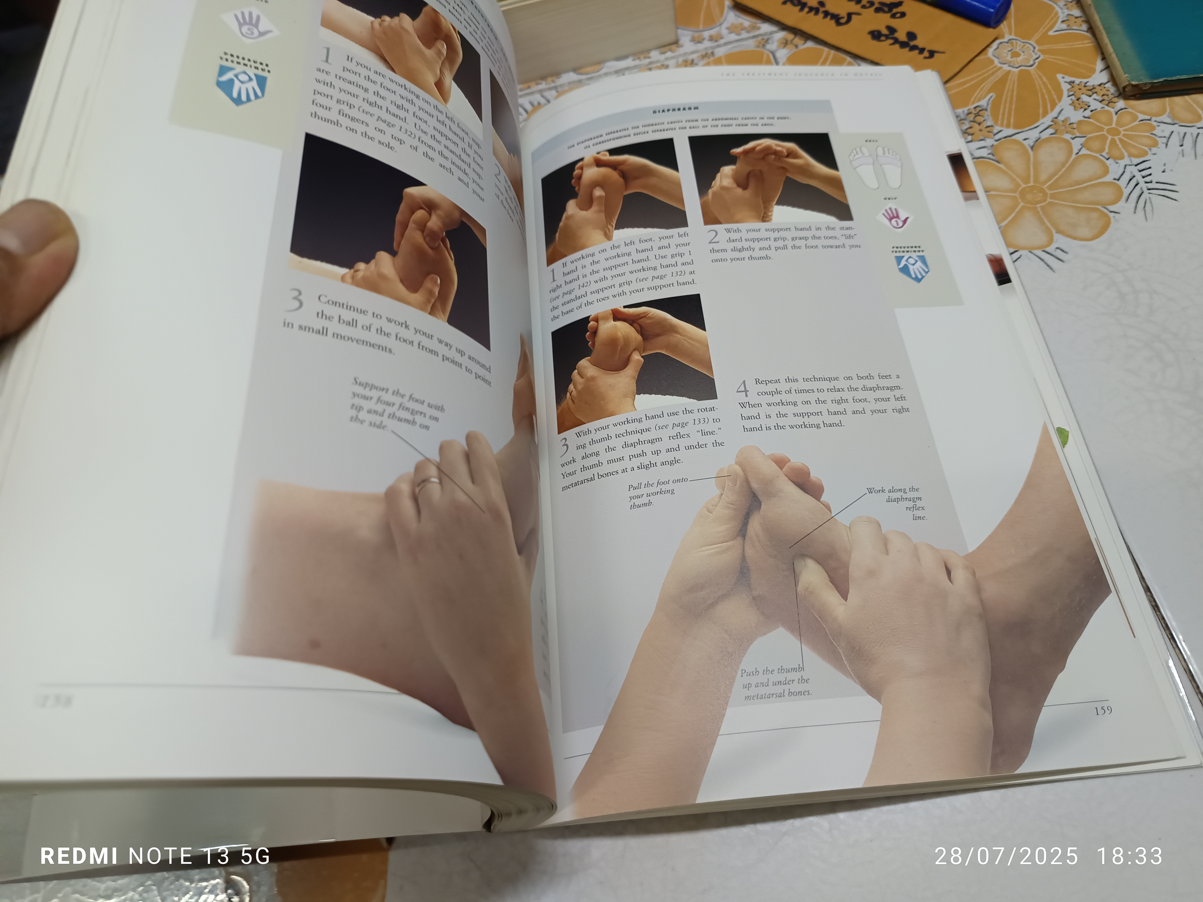 The Complete Illustrated Guide to Reflexology เขียนโดย Inge Dougans