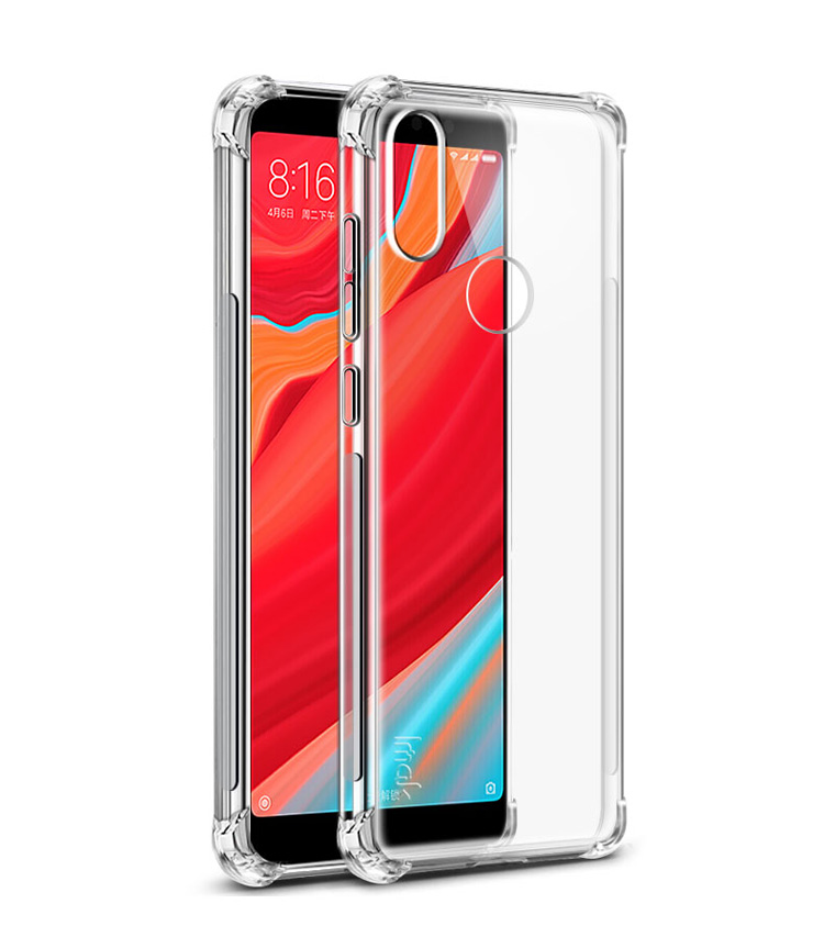 Case Xiaomi Redmi S2 #เคสฝาหลัง IMAK Skin Feel Anti-Drop Case TPU + ฟิล์มกันรอย Explosion-proof Screen Film