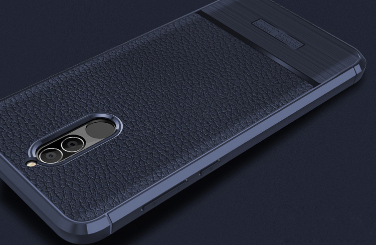 เคส Huawei Nova 2i #เคสฝาหลัง TPU ผิวลิ้นจี่กันลื่นเคสคุณภาพดีราคาถูก พร้อมส่ง