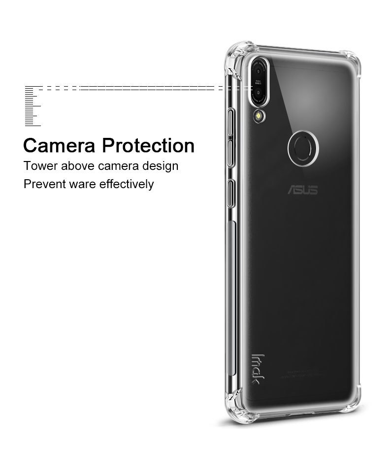 เคส Asus Zenfone Max Pro (M1) #เคสฝาหลัง IMAK Skin Feel Airbag Shockproof TPU