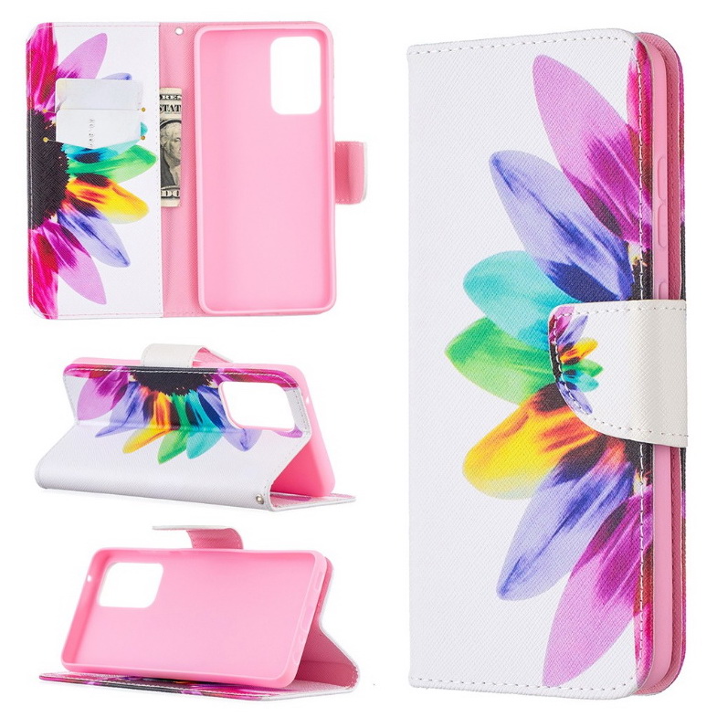 Case Samsung Galaxy A52/A52 5G/A52s 5G #เคสฝาพับกระเป๋าสตางค์หนัง PU พิมพ์ลาย Pattern Printing PU Leather Wallet