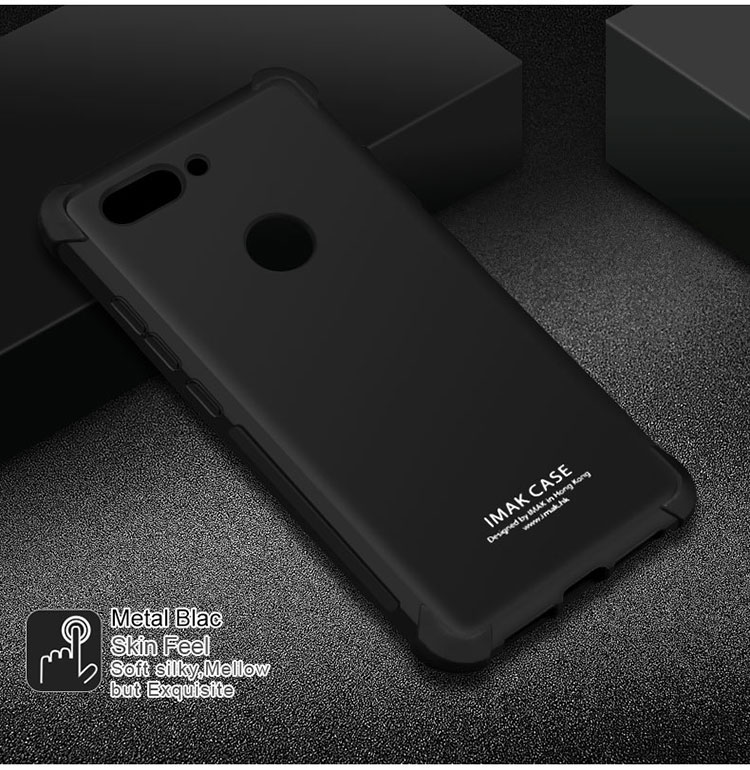 เคส Asus ZenFone Max Plus (M1) ZB570TL / IMAK Skin Feel #เคสฝาหลัง TPU Cover + ฟิล์มป้องกันหน้าจอ