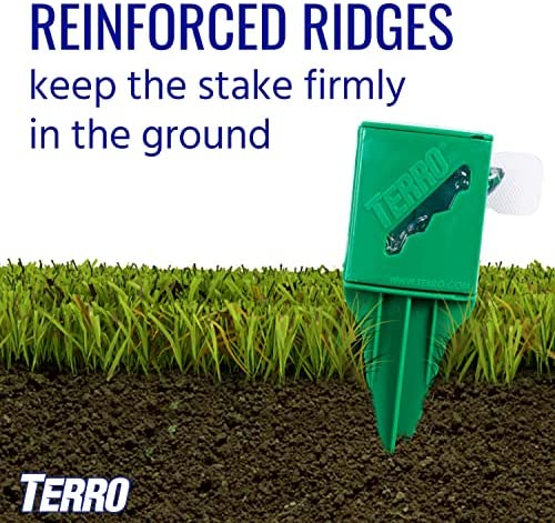 (Pre Order) TERRO® T1812 Outdoor Liquid Ant Bait Stakes 8 Bait Stakes ผลิตภัณฑ์กำจัดมด