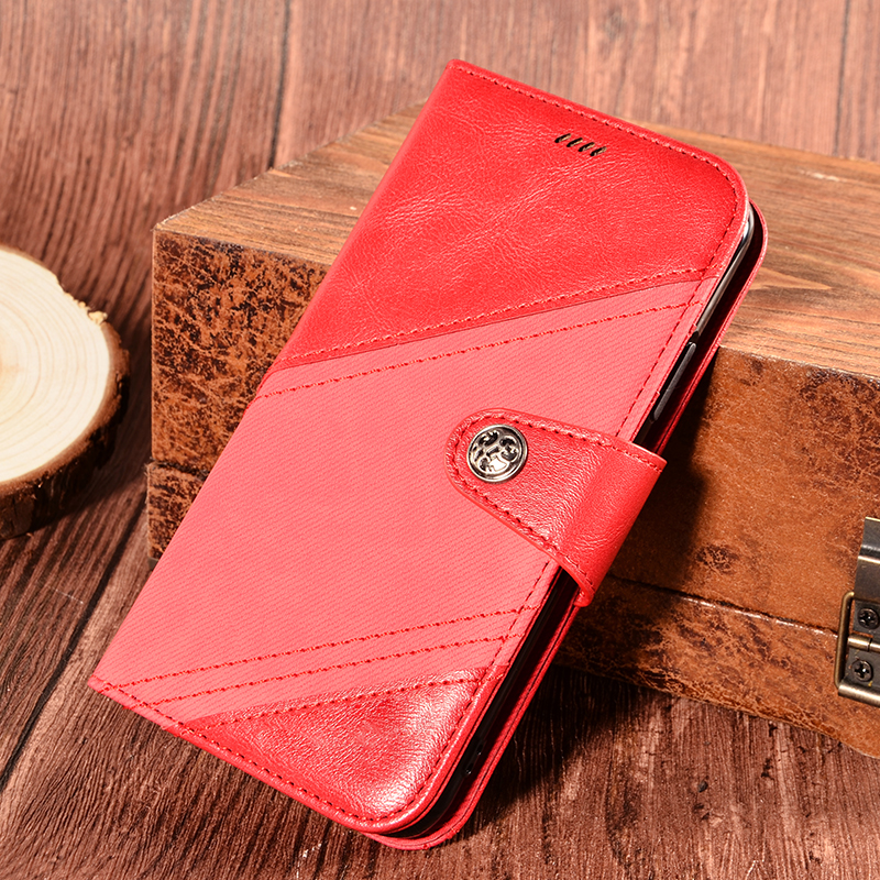 เคส OPPO A9 (2020)/A5 (2020)#เคสฝาพับหนัง PU ออกแบบสี 2 โทนปิดแม่เหล็ก มีช่องเก็บบัตรคุณภาพดี