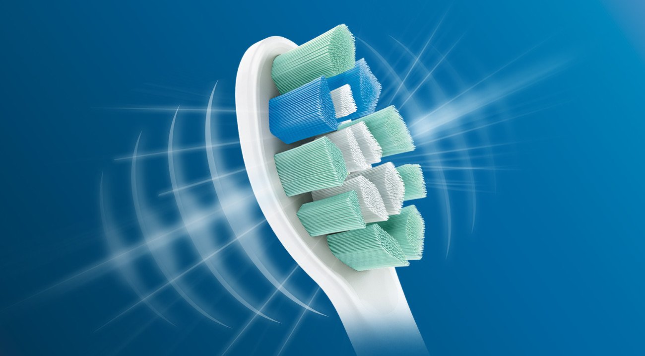 (Philips®) Sonicare Toothbrush Head C2 Optimal And C3 Premium Plaque Control HX9023/69 ฟิลิปส์ หัวแปรงสีฟันไฟฟ้า