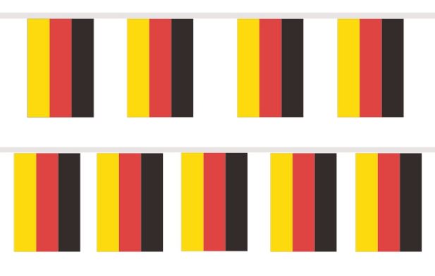 ธงชาติเยอรมัน (ธงราวเยอรมัน) German Small Flag Decoration