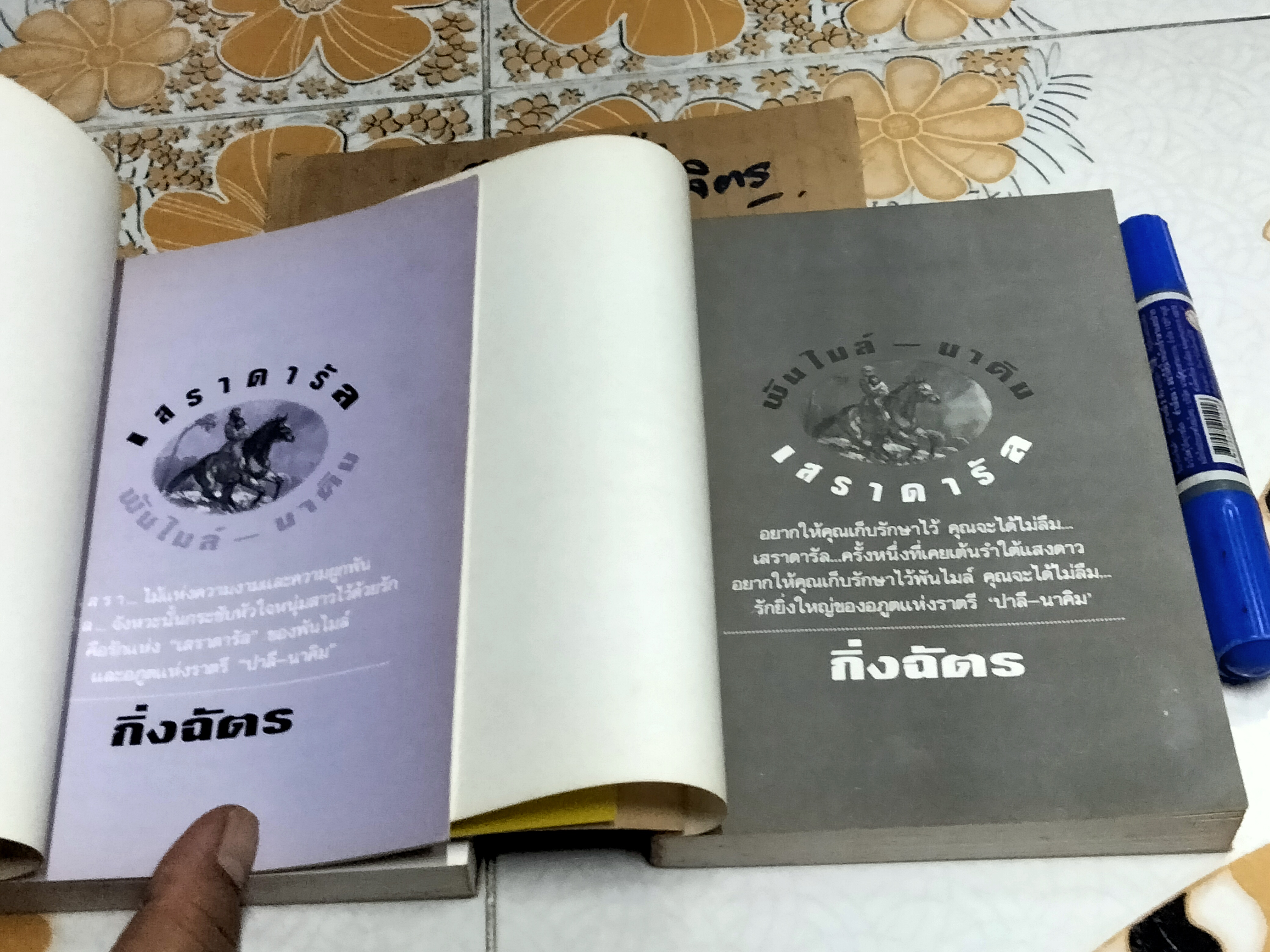 เสราดารัล (2 เล่มชุด) โดย กิ่งฉัตร พิมพ์รวมเล่มครั้งที่ 2/2537