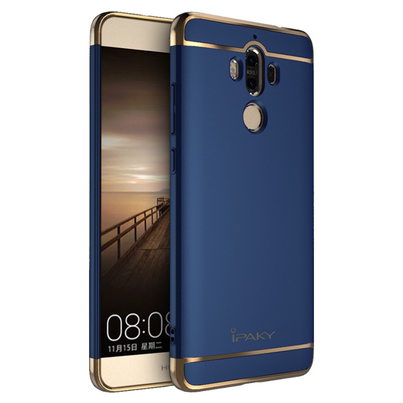 Case Huawei Mate 9 #เคสฝาหลัง IPAKY 3-In-1 Plating PC Cell Phone Case