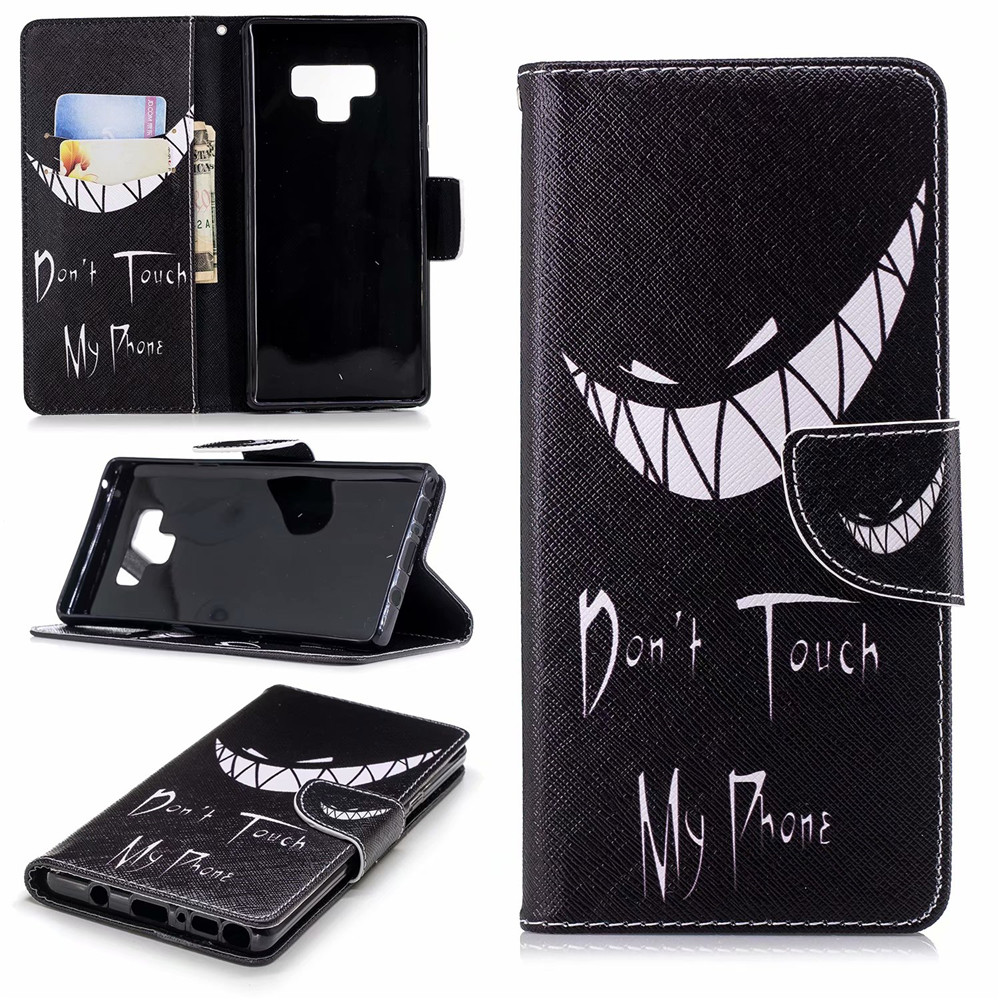 Case Samsung Galaxy Note 9 #เคสฝาพับกระเป๋าสตางค์หนัง PU พิมพ์ลายสวยๆ Pattern Printing Leather Wallet