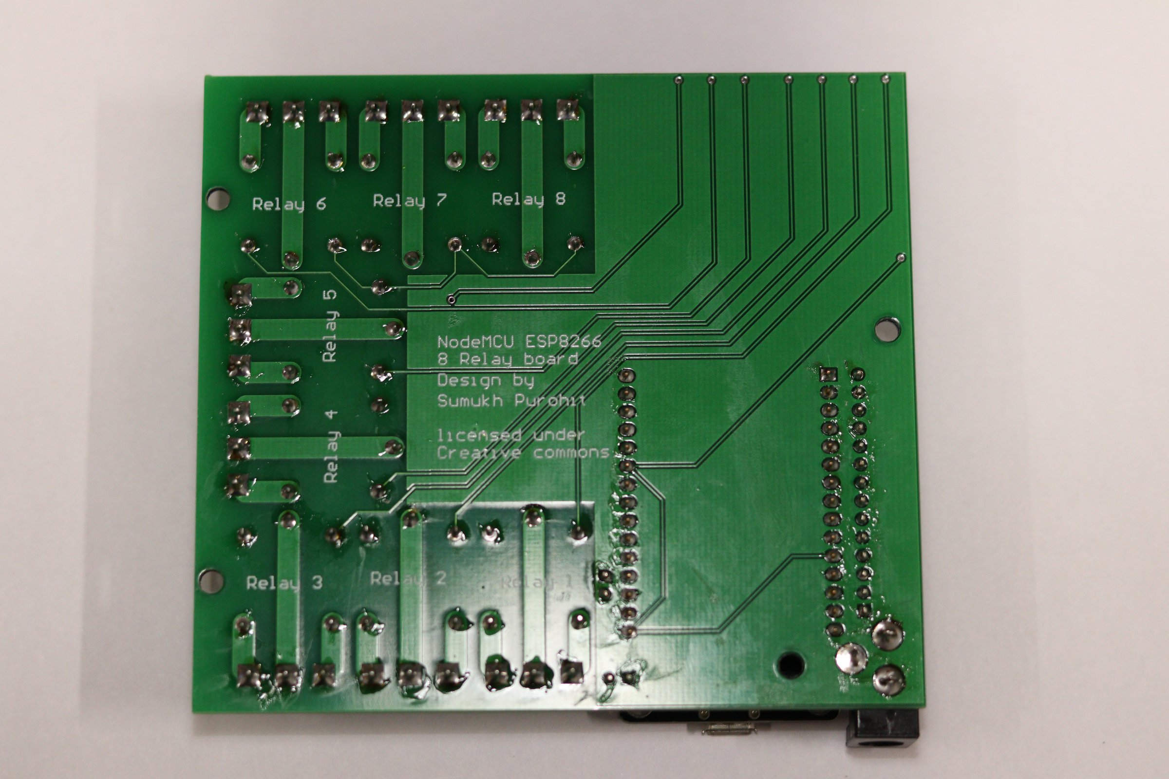 NodeMCU 8-channel relay board