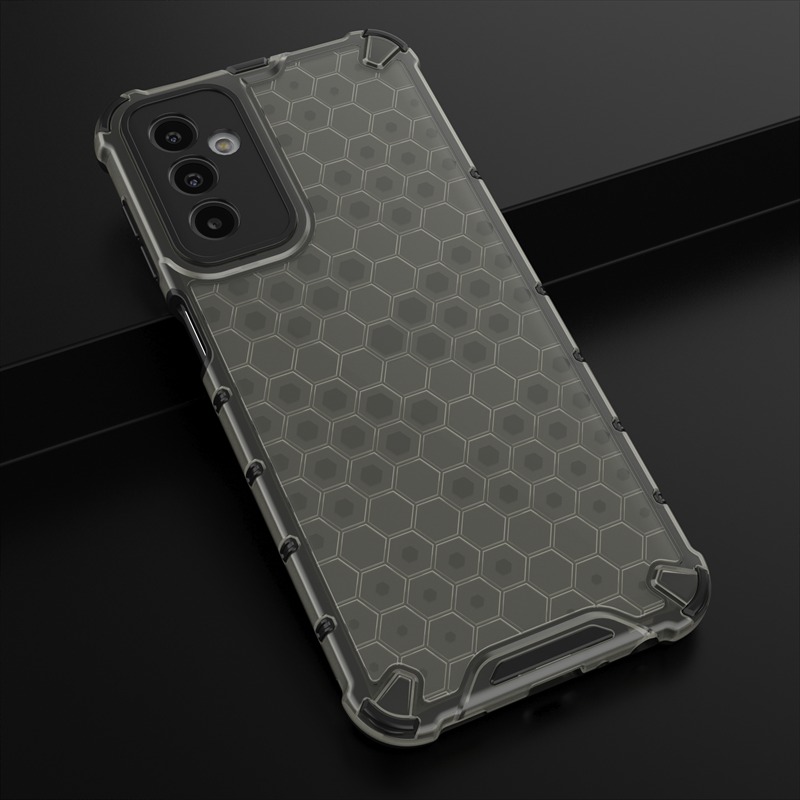 เคส Samsung Galaxy A13 5G #เคสฝาหลังกันกระแทก Honeycomb Shock Absorber TPU + PC + Silicone Hybrid