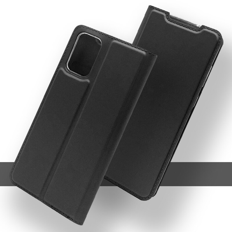 Case Xiaomi Mi 10T Pro #เคสแบบฝาพับหนัง PU Magnetic Adsorption Stand Leather Card Holder