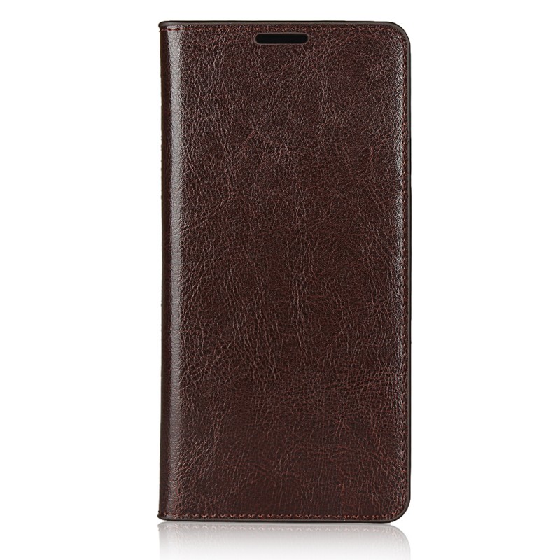 Case Samsung Galaxy Note 10 Lite #เคสฝาพับหนังแท้แบบกระเป๋าสตางค์คุณภาพดี Crazy Horse Genuine Leather Cover