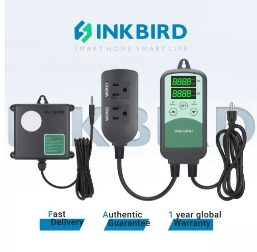 Inkbird ICC-500T CO2 ควบคุมก๊าซคาร์บอนไดออกไซด์สำหรับเติบโตห้องและเครื่องกำเนิดไฟฟ้า CO2,ที่มีเซ็นเซอร์ CO2สำหรับนักปลูก