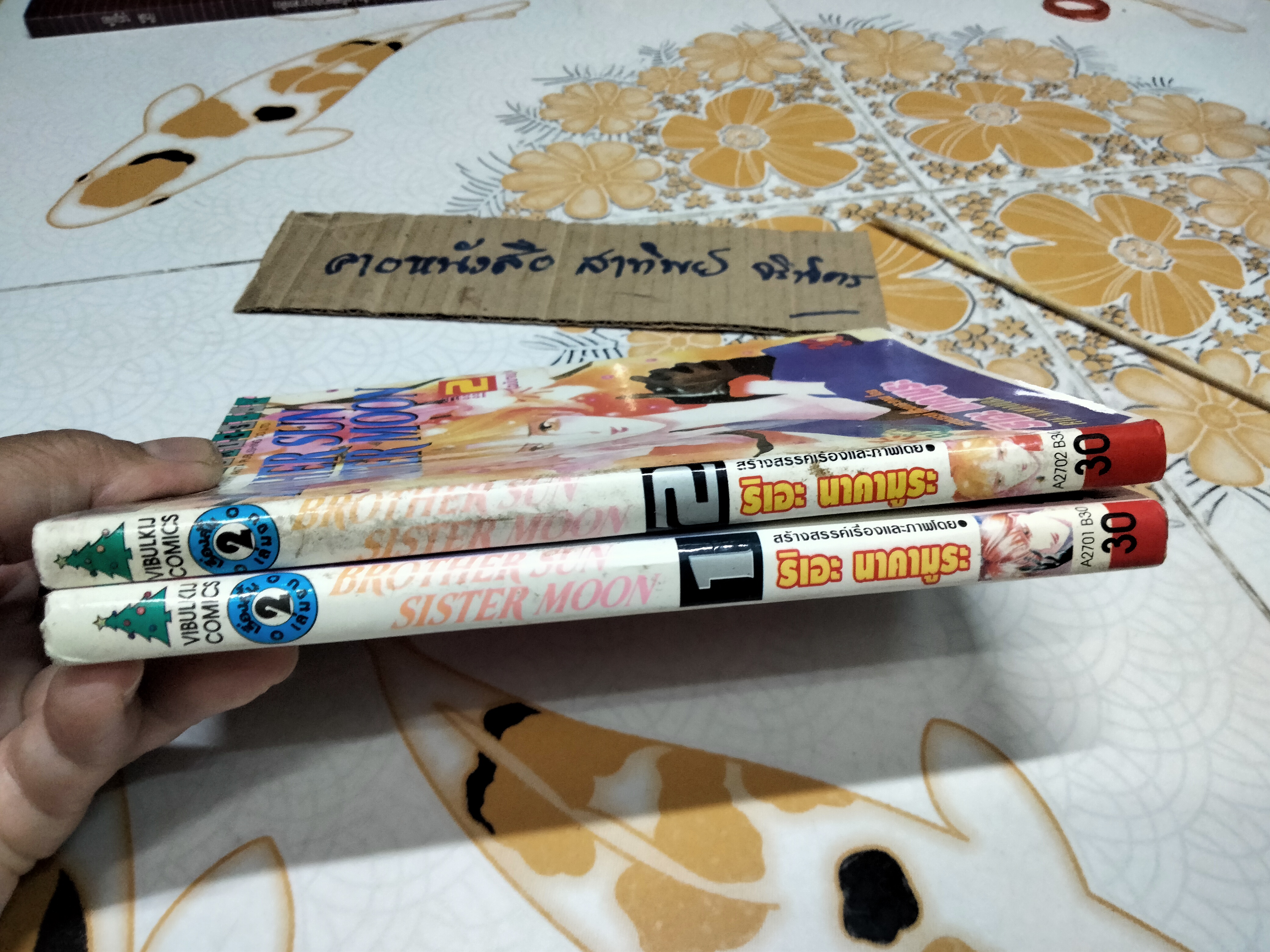 หนังสือการ์ตูน BROTHER SON SISTER MOON (2 เล่มจบ) RIE NAKAMURA **สินค้าหมด**