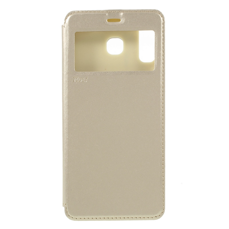 Case Samsung Galaxy A8 Star #เคสฝาพับมีช่องวิว ROAR KOREA View Window Noble Leather Flip