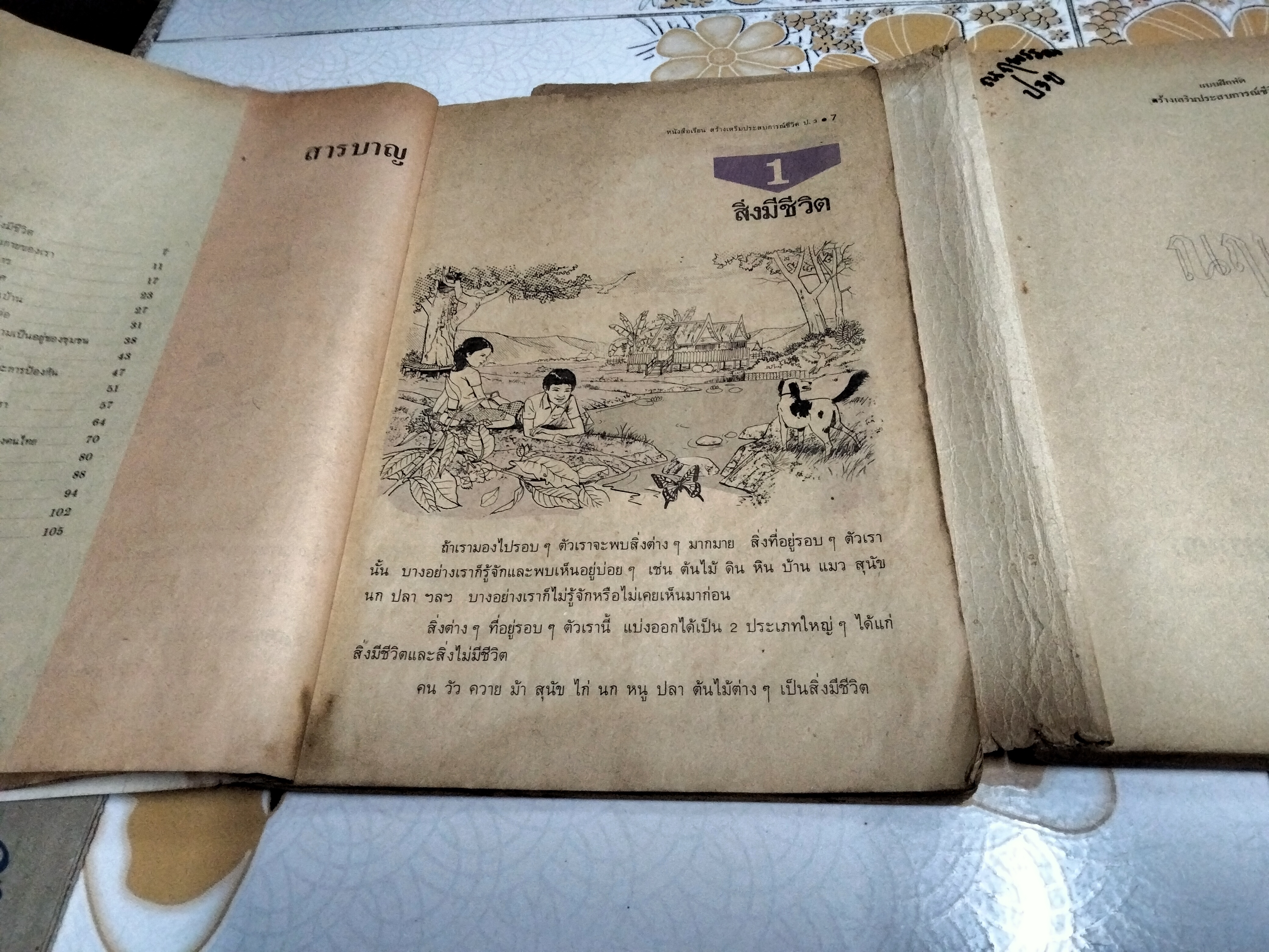 หนังสือแบบเรียนเก่า - สร้างเสริมประสบการณ์ชีวิต ป.3 (หนังสือเรียน + แบบฝึกหัด) ตามหลักสูตรประถมศึกษา พ.ศ 2521 (สภาพพอใช้ มีรอยเขียน) **สินค้าหมด**