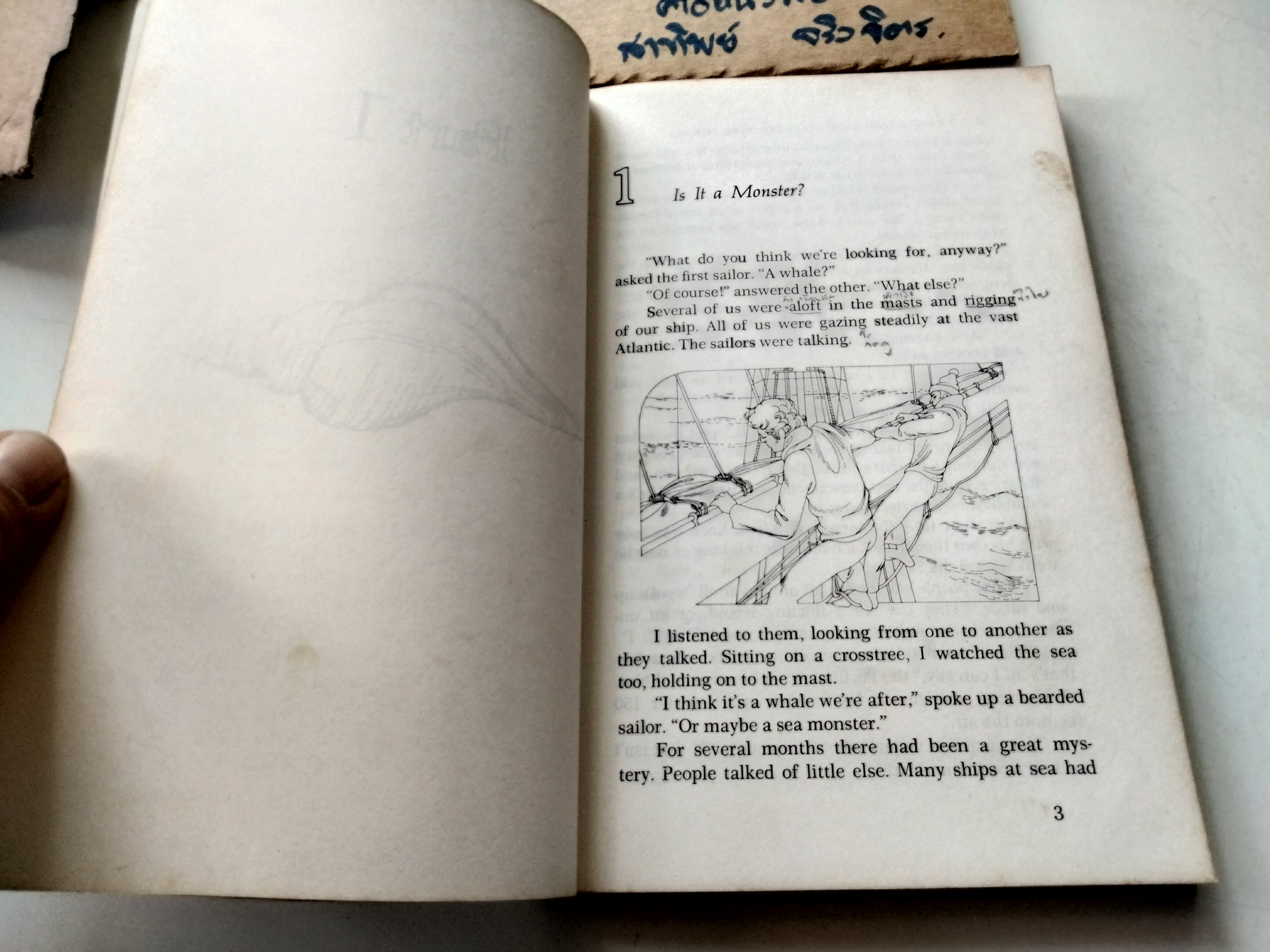 TWENTY THOUSAND LEAGUES UNDER THE SEA (AN ADAPTED CLASSIC) By Jules Verne First printing (Asian Edition) 1987 **สินค้าหมด**