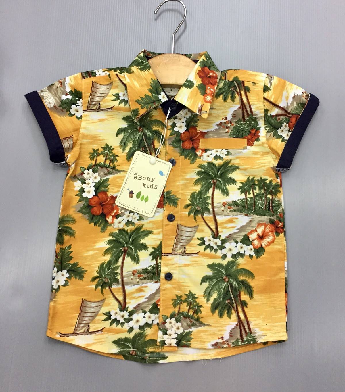 เสื้อเชิ้ตเด็ก โทนสดใส