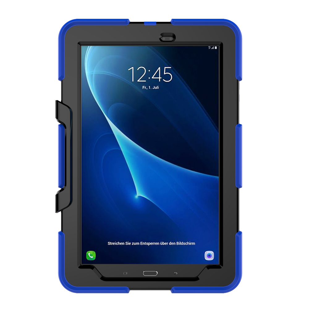 Case Samsung Galaxy Tab A 10.1 (2016) P580 P585 #เคสฝาหลังไฮบริดกันกระแทก ซิลิโคน+พลาสติก Combo Shell