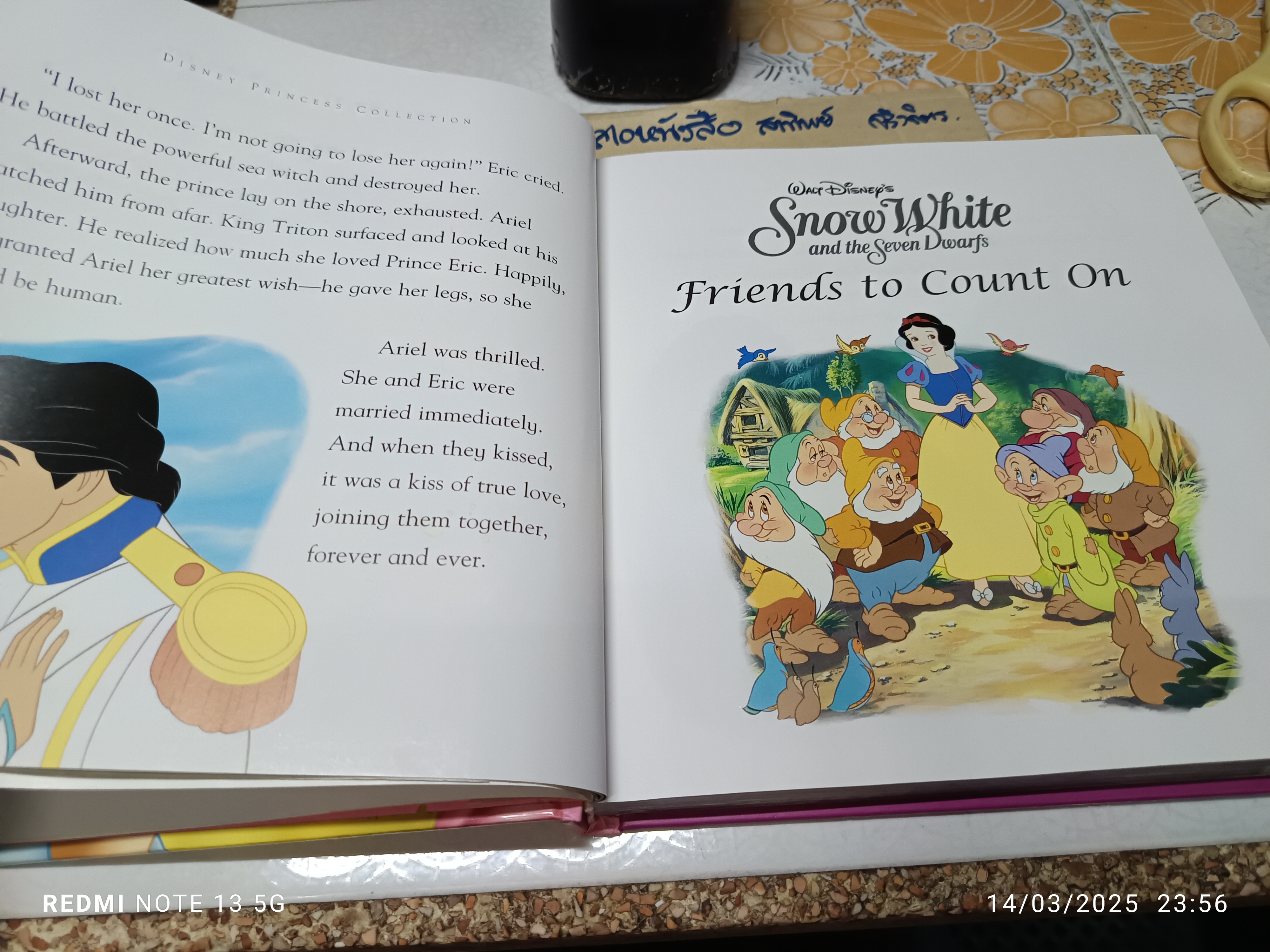 Princess Collection , A Treasury of Tales, Disney Press หนังสือมือสอง ปกแข็ง