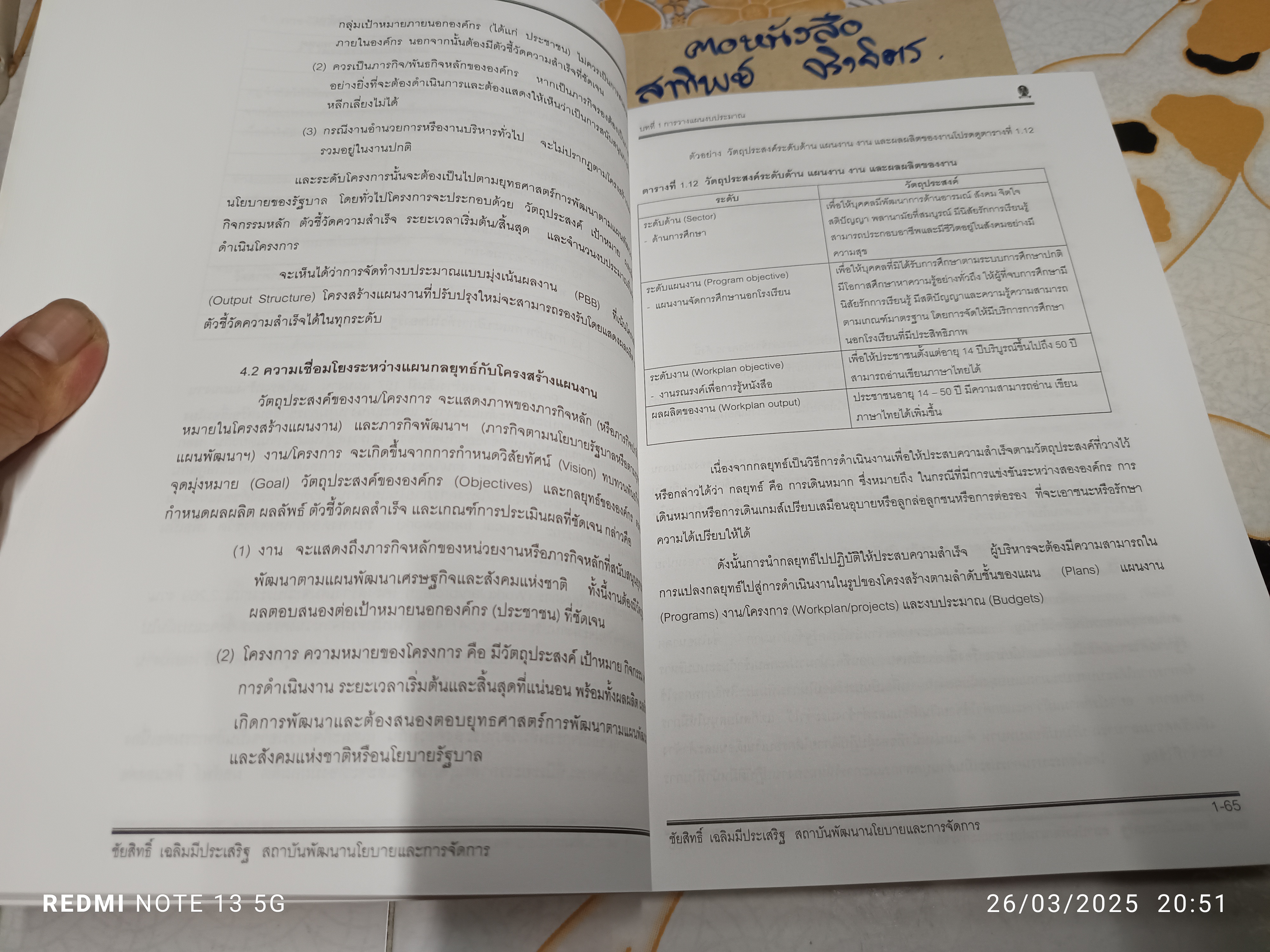 มาตรฐานการจัดการทางการเงิน7 Hurdles กับการจัดทำงบประมาณระบบใหม่ โดย ชัยสิทธิ์ เฉลิมมีประเสริฐ /พ.ศ 2544 **สินค้าหมด""