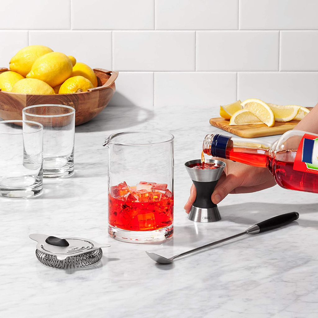 (OXO) Steel Double Jigger จิกเกอร์สแตนเลส ถ้วยตวงสแตนเลส