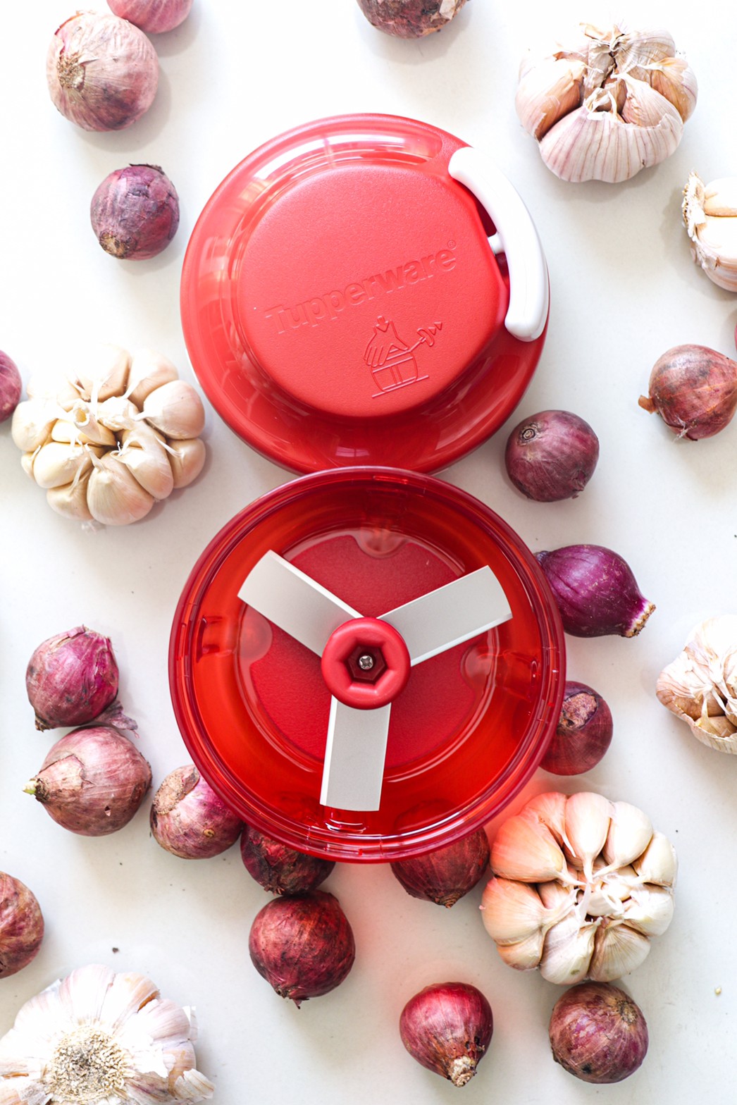 Tupperware Turbo Chopper เครื่องปั่นสับขนาดเล็ก 300 มล.