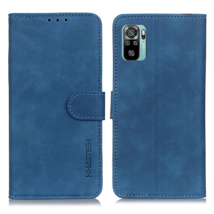 เคส Redmi Note 10 Pro #เคสฝาพับหนัง PUมีช่องเก็บบัตร KHAZNEH Retro Leather with Wallet