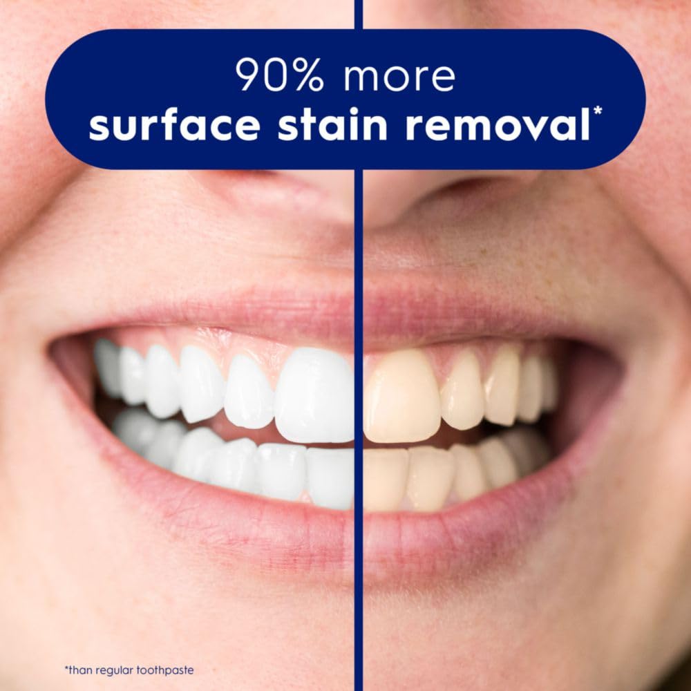 Crest® 3D White™ Intense Whitening Toothpaste, Luminous Mint 104g ยาสีฟันเครสท์ ฟันขาว