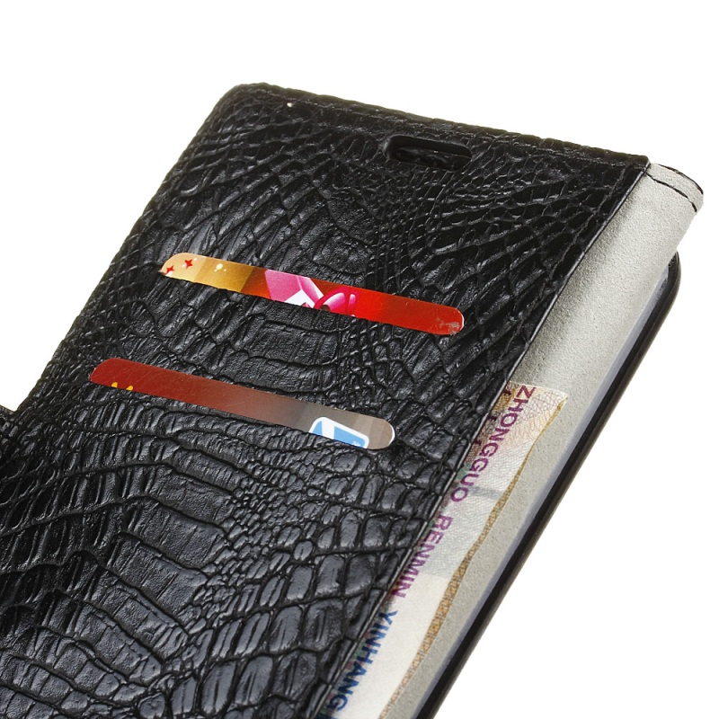 Case Asus Zenfone 3 Max ZC553KL #เคสหนังฝาพับผิวหนังจระเข้ Crocodile Texture Leather Wallet Flip Case