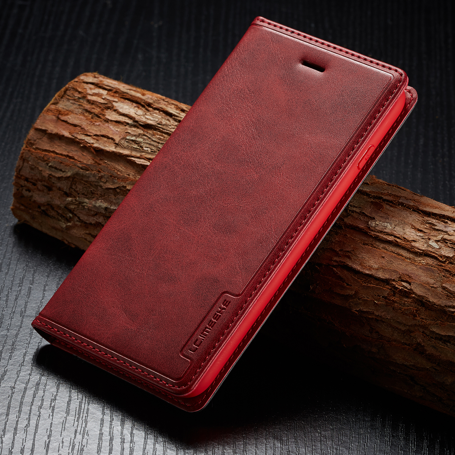 เคส iPhone 11 Pro Max LC.IMEEKE LC เคสฝาพับแบบกระเป๋าสตางค์ หนัง PU, TPU