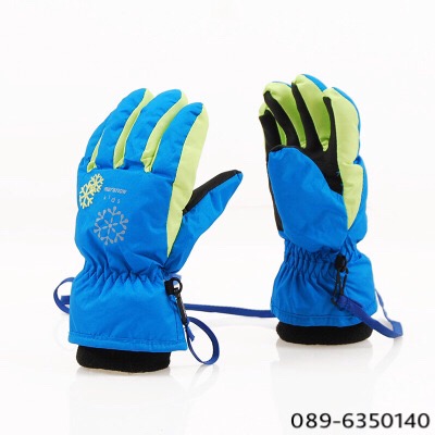ถุงมือสกีเด็กกันหิมะ 3y-10y