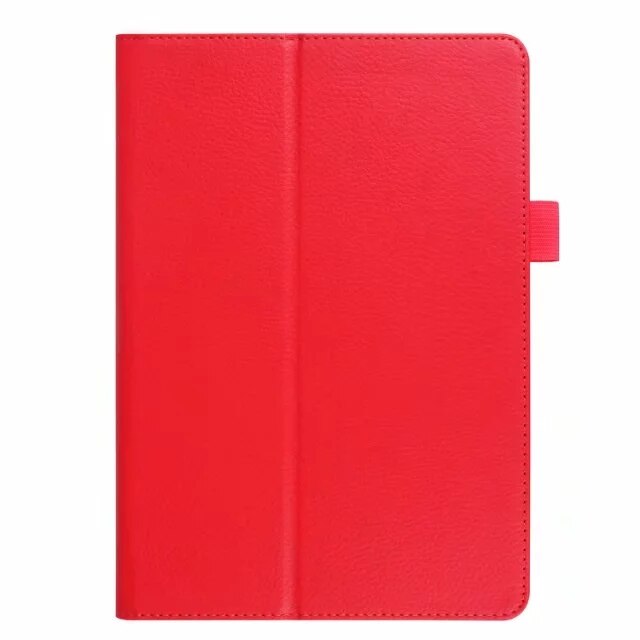 เคส Samsung Galaxy Tab S6 T860 T865 #เคสฝาพับหนัง PU ผิวลิ้นจี่ Litchi Skin Leather Case
