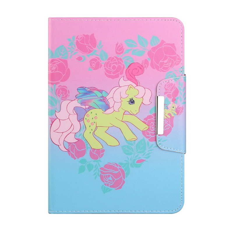 Case Samsung Galaxy Tab S6 10.5 SM-T860 SM-T865 #เคสฝาพับพิมพ์ลาย Pattern Printing Wide Clasp Stand Wallet Flip Leather