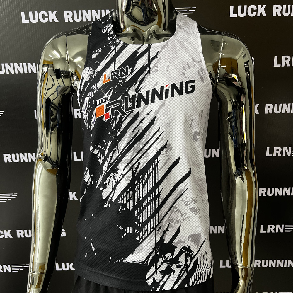 เสื้อวิ่งพิมพ์ลาย LRN เนื้อผ้า Super Air Flow (SF07)