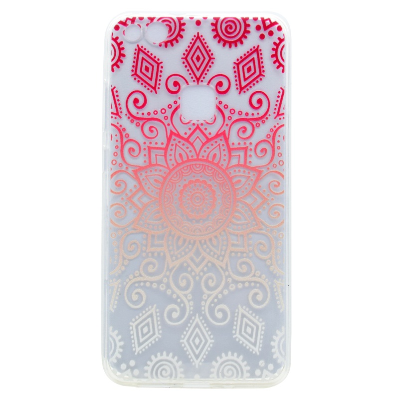 Case Huawei P10 Lite เคสฝาหลังใส TPU นิ่มพิมพ์ลายสวยงาม