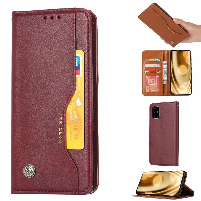 เคส Samsung Galaxy Note 10 lite #เคสฝาพับแบบกระเป๋าสตางค์หนัง PU มีช่องเสียบบัตรคุณภาพดี