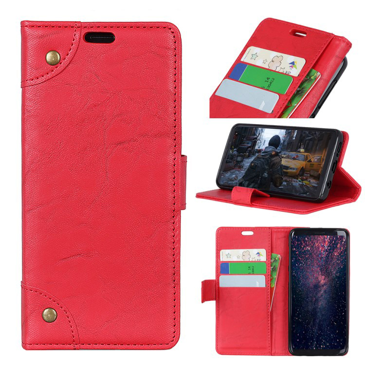 เคส Huawei P30 #เคสฝาพับแบบกระเป๋าสตางค์หนัง PU สไตล์ Retro เคสคุณภาพดีราคาถูก