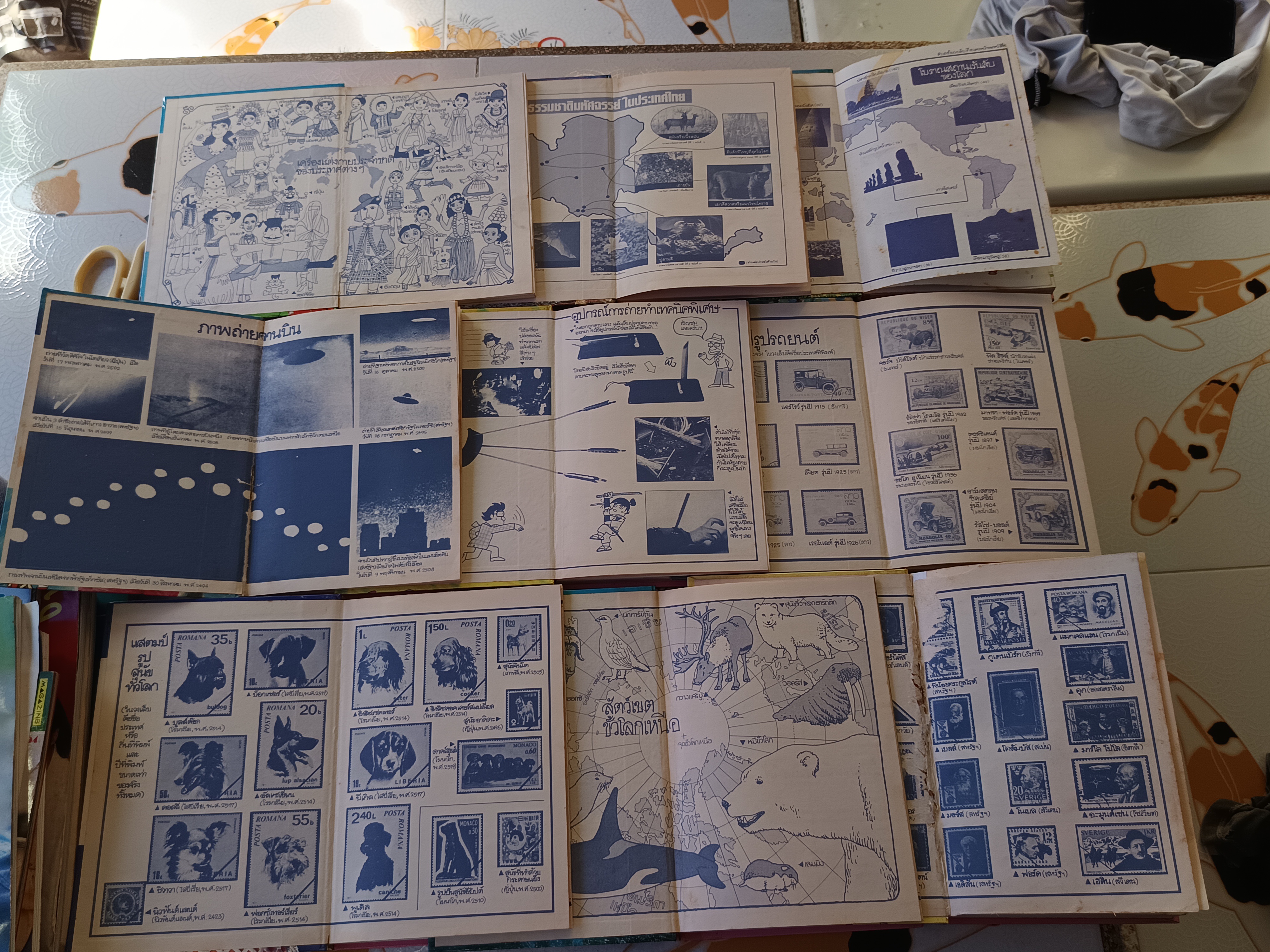 หนังสือการ์ตูนชุด รู้รอบตัวแสนสนุก (ครบชุด 9 เล่ม)