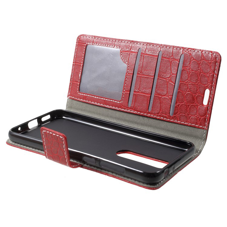 เคส Nokia 5.1 Plus / X5 #เคสฝาพับสไตล์กระเป๋าหนัง PU ผิวหนังจระเข้สีสันสวยงามทันสมัย