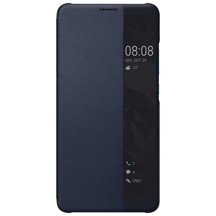 Case Huawei Mate 10 Pro #เคสแบบฝาพับมีช่องวิวแนวยาวด้านข้าง HUAWEI Side View คุณภาพพรีเมี่ยม